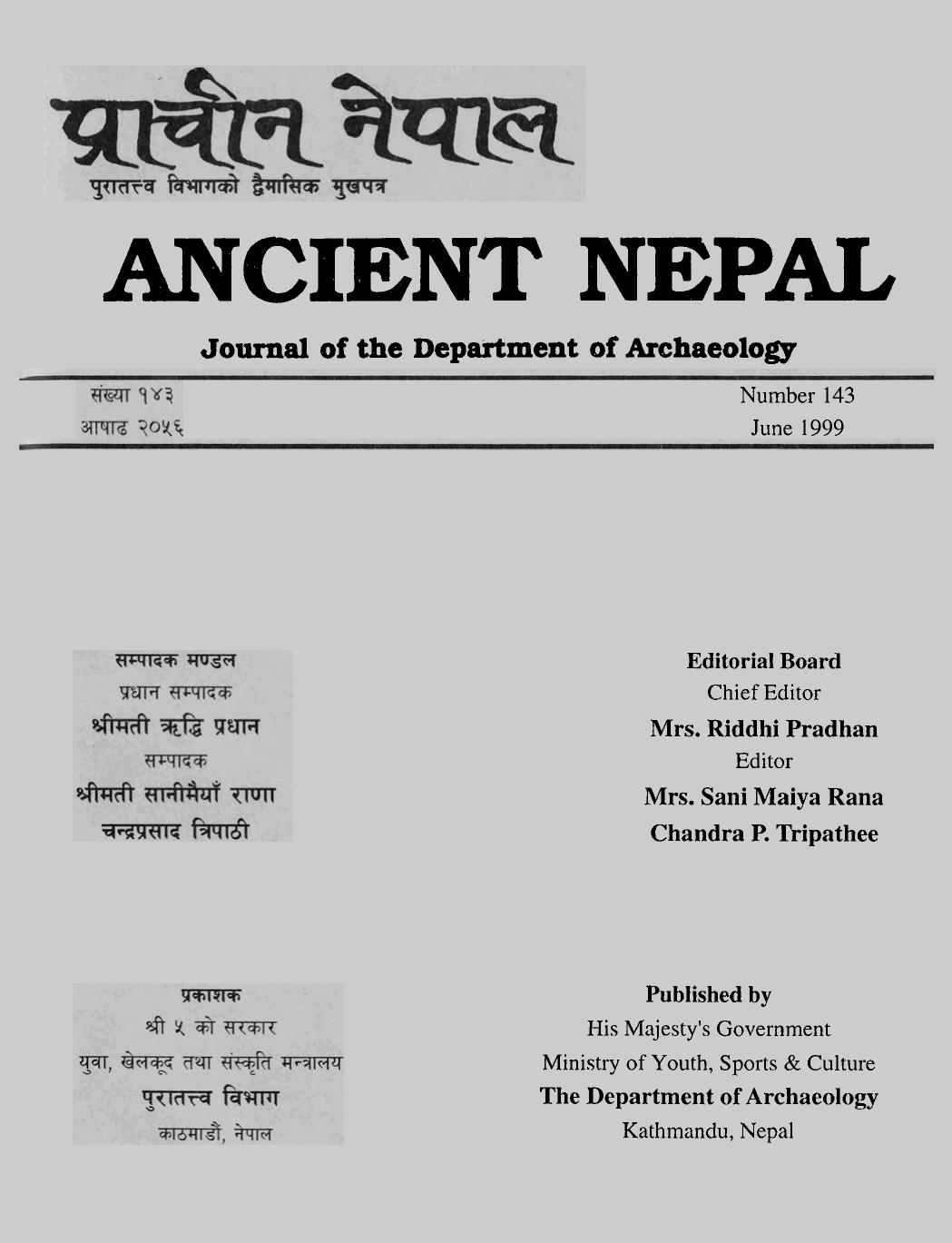 Ancient Nepal 143